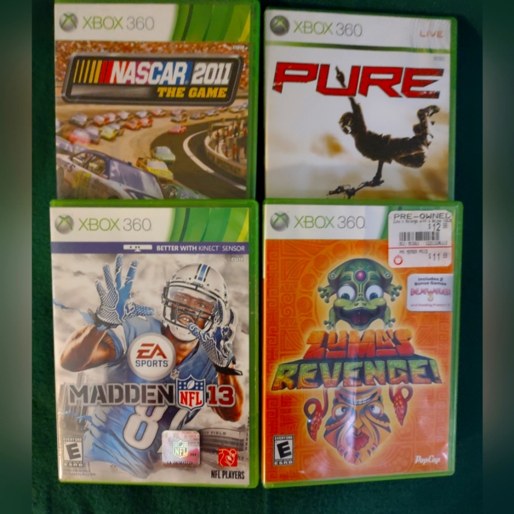 4 - XBox 360 Games for Everyone